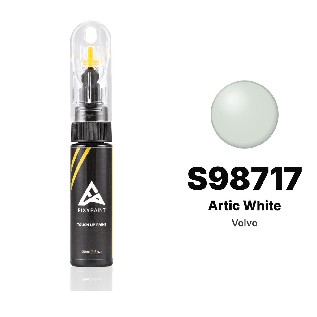 Touch-up paint for Volvo S98717 Artic White, Basic kit