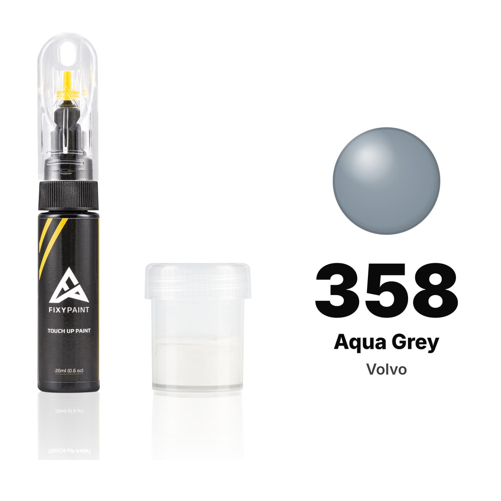 Touch-up paint for Volvo 358 Aqua Grey, Standard kit