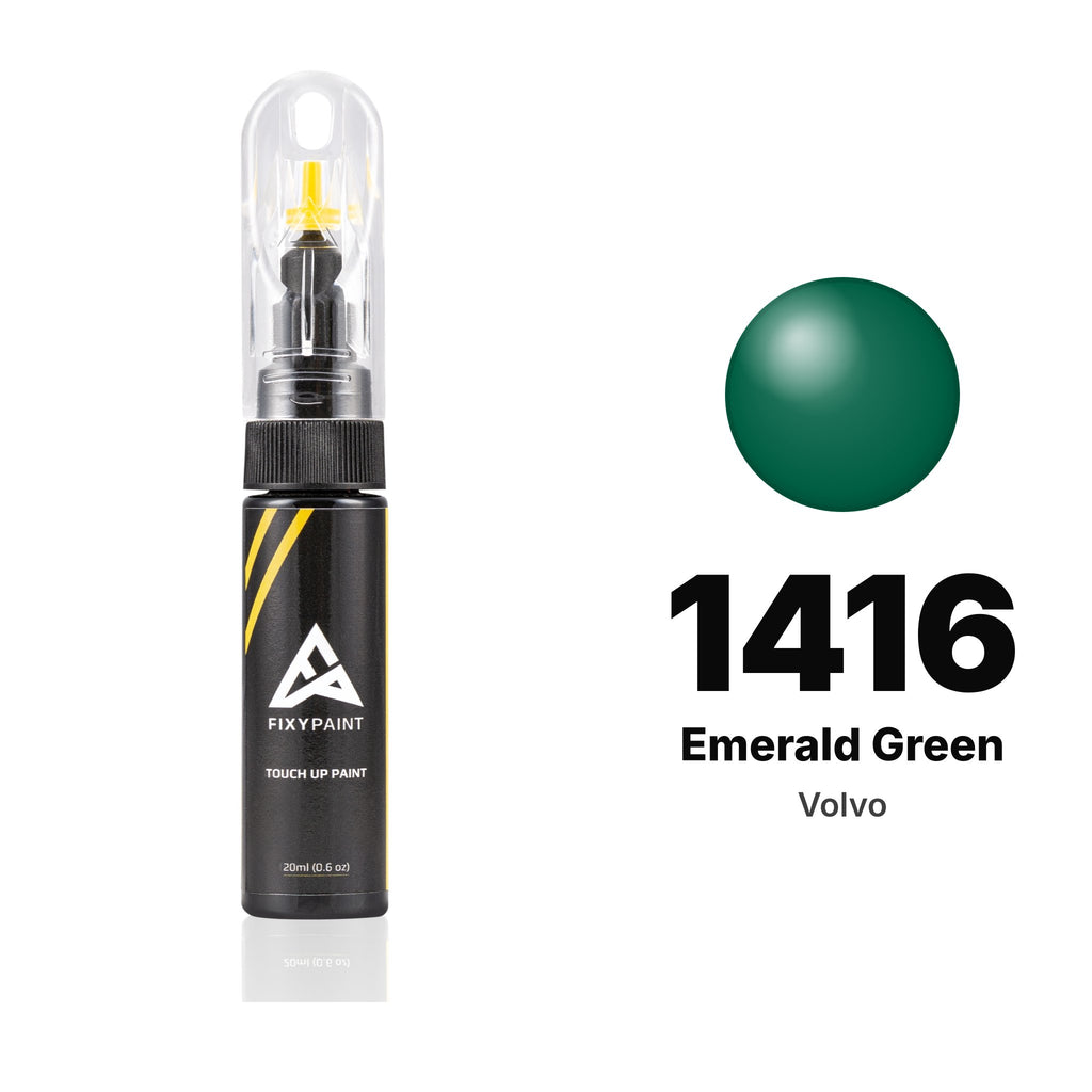 Touch-up paint for Volvo 1416 Emerald Green, Basic kit