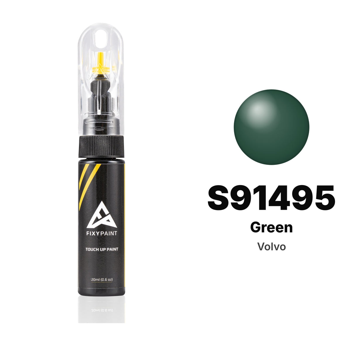 Touch-up paint for Volvo S91495 Green, Basic kit