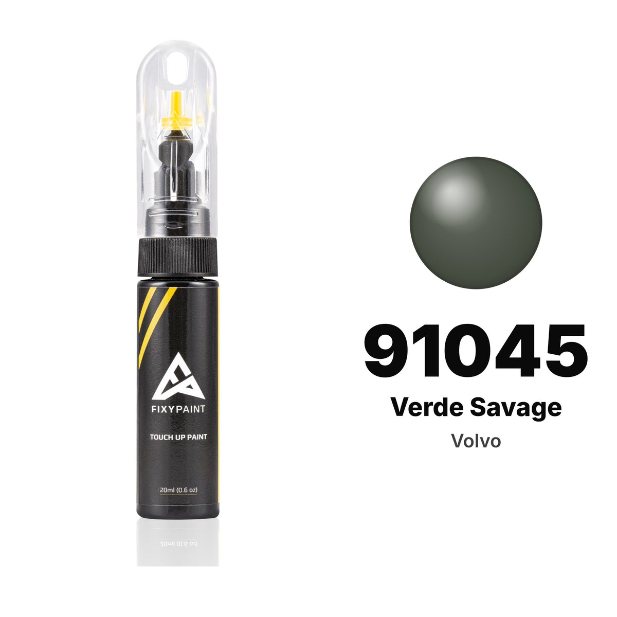 Touch-up paint for Volvo 91045 Verde Savage, Basic kit