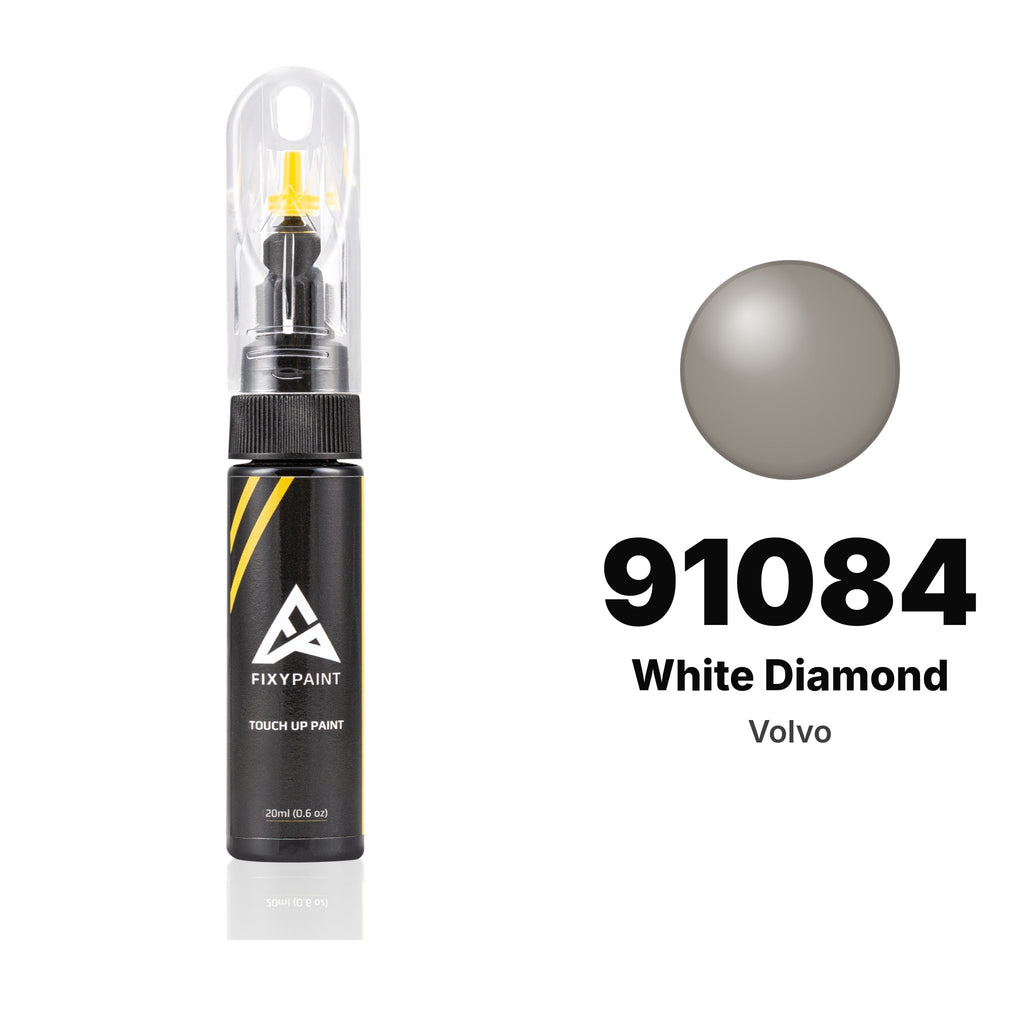 Touch-up paint for Volvo 91084 White Diamond, Basic kit