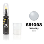 Lackstift für Volvo – S91098 White Sky (alle Modelle, ab 2014), Set Standard