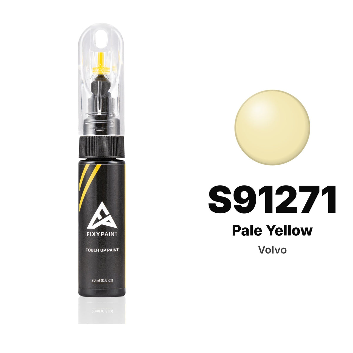 Touch-up paint for Volvo S91271 Pale Yellow, Basic kit
