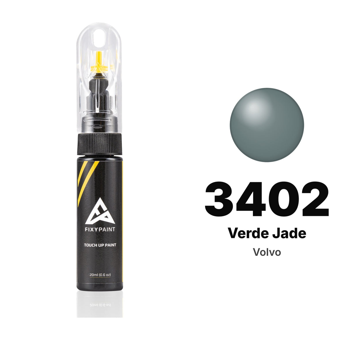 Volvo 3402 Verde Jade touch-up paint, Basic kit