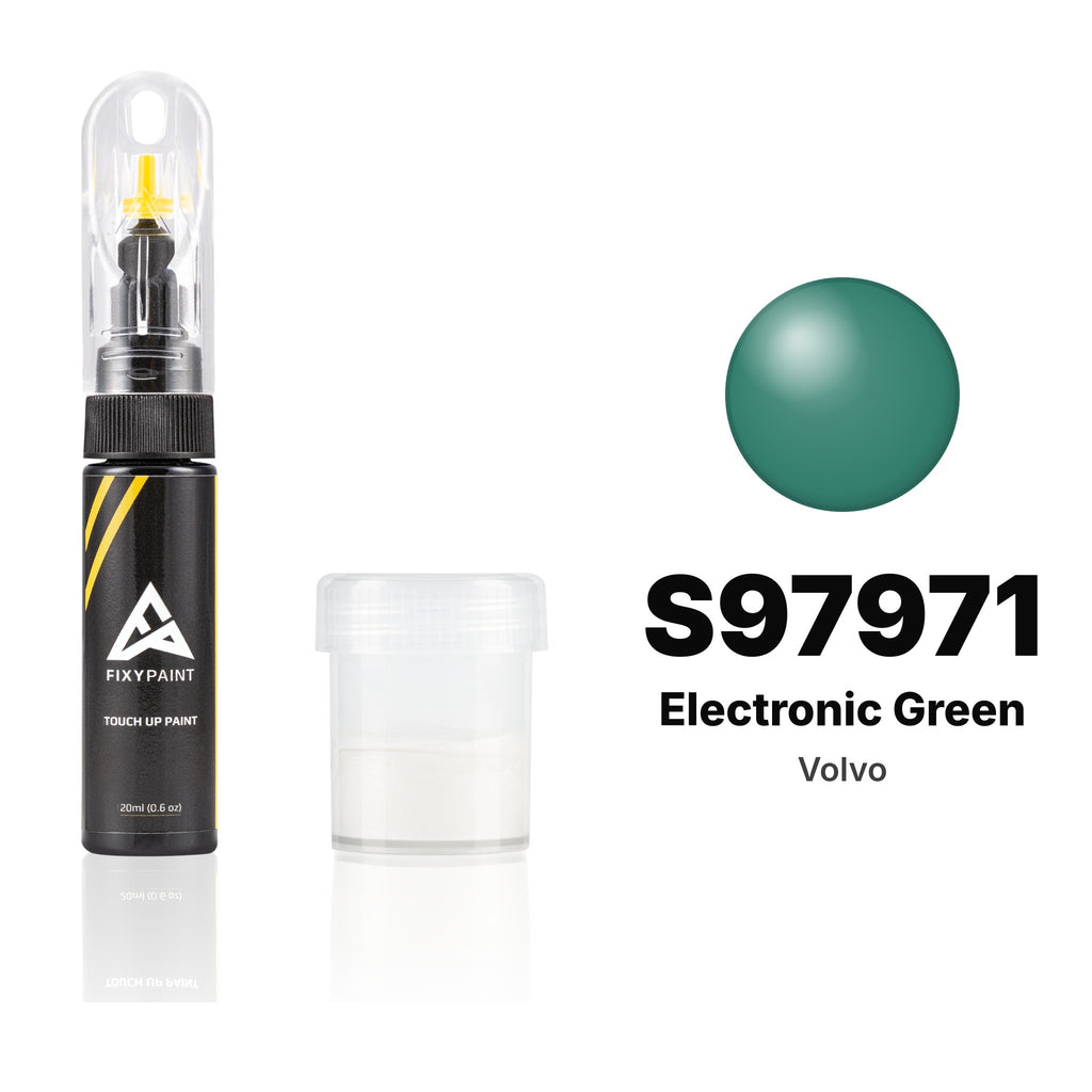 Touch-up paint for Volvo S97971 Electronic Green, Standard kit