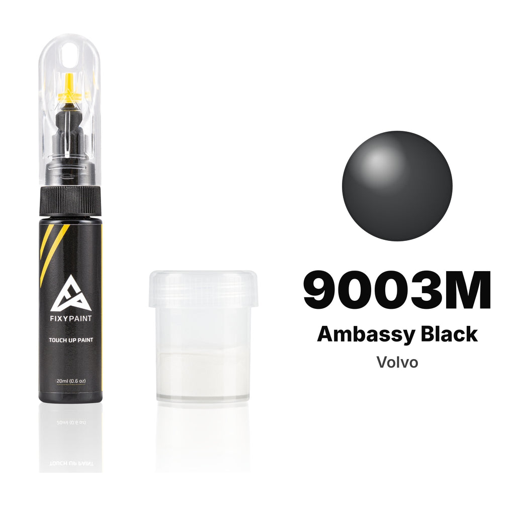 Touch-up paint for Volvo 9003M Ambassy Black, Standard kit