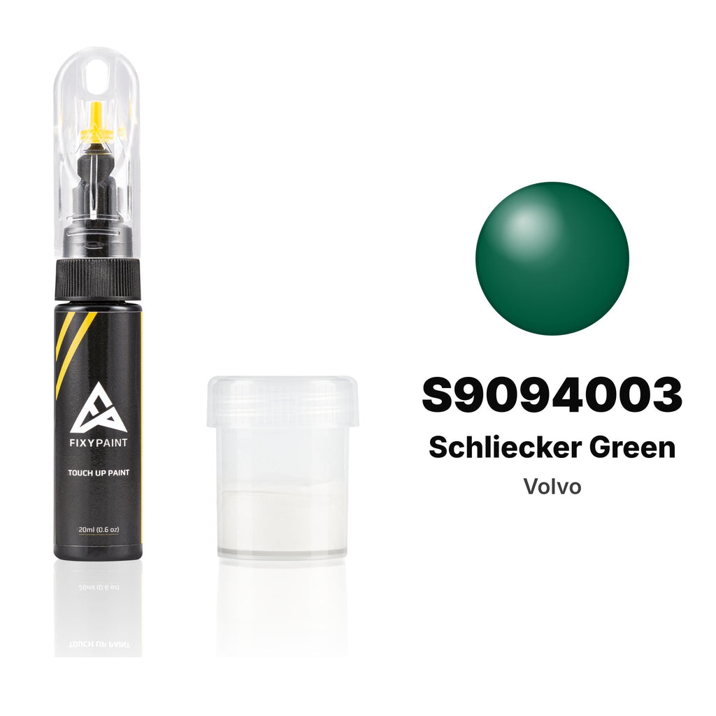 Touch-up paint for Volvo S9094003 Schliecker Green, Standard kit