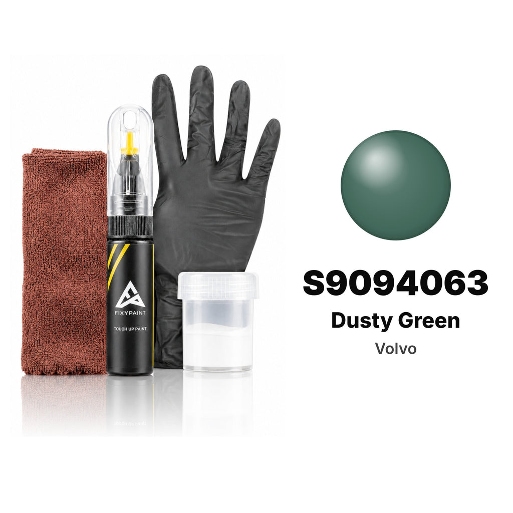 Touch-up paint for Volvo S9094063 Dusty Green, Complete kit