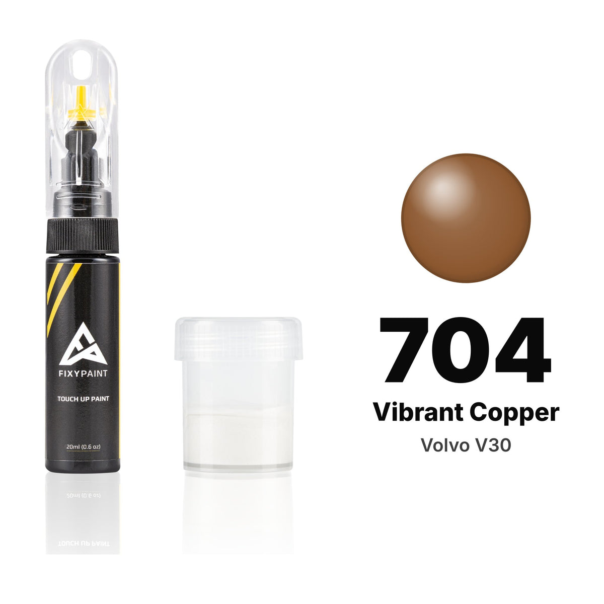 Touch-up paint for Volvo V30 704 Vibrant Copper, Standard kit