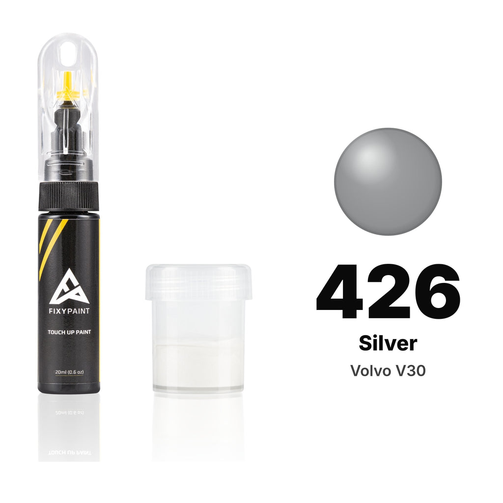 Touch-up paint for Volvo V30 426 Silver, Standard kit