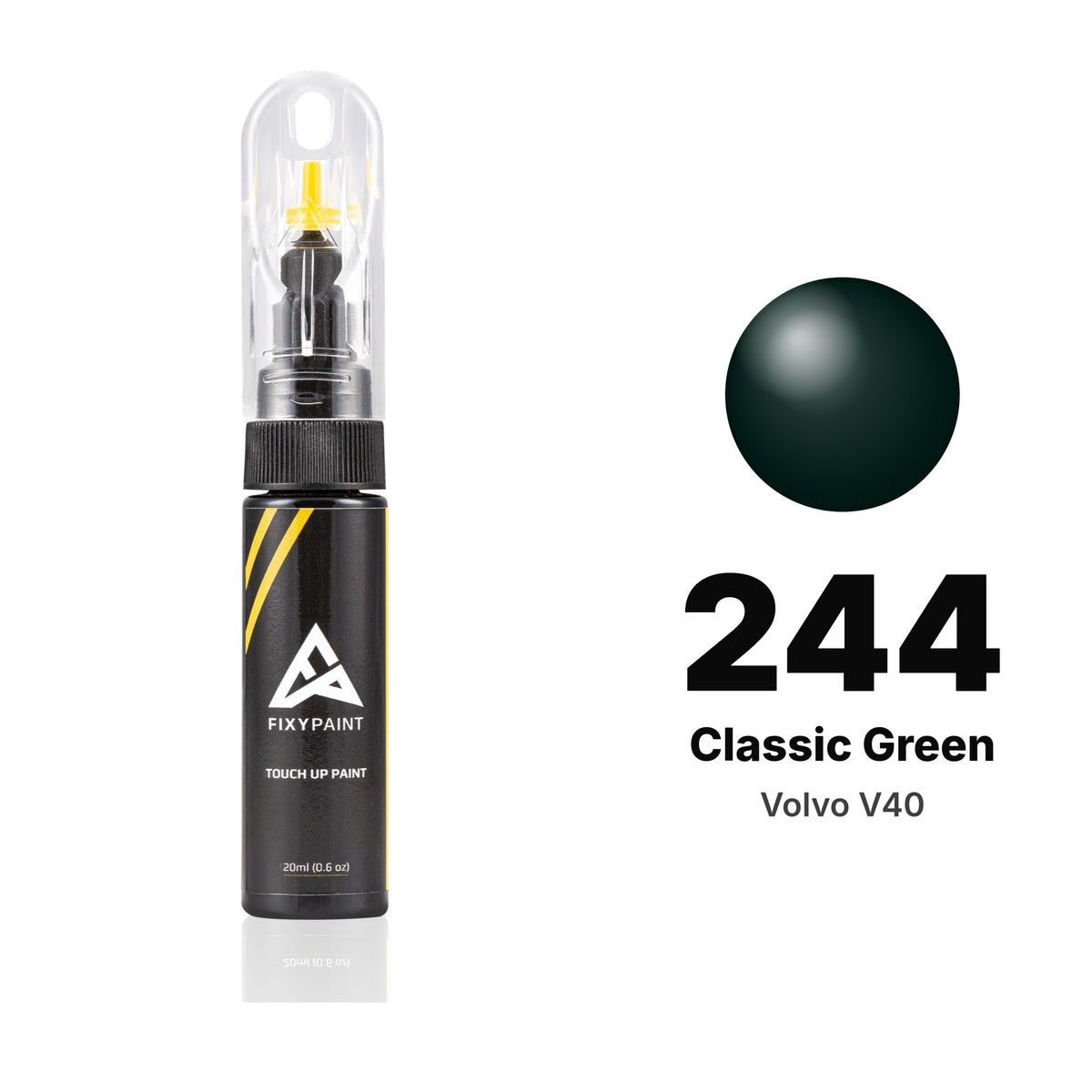 Touch-up paint for Volvo V40 244 Classic Green, Basic kit