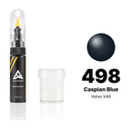 Pintura de retoque para Volvo V40 – 498 Caspian Blue (2012–2014), kit Estándar
