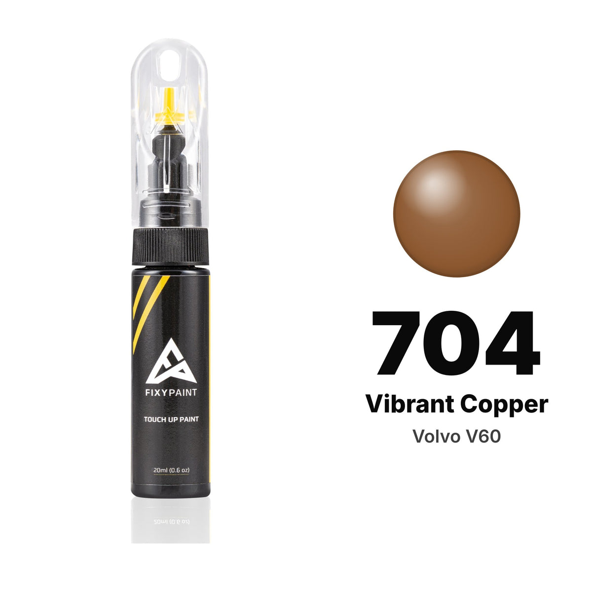 Touch-up paint for Volvo V60 704 Vibrant Copper, Basic kit