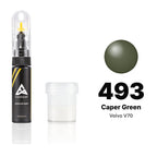 Touch-up paint for Volvo V70 493 Caper Green, Standard kit
