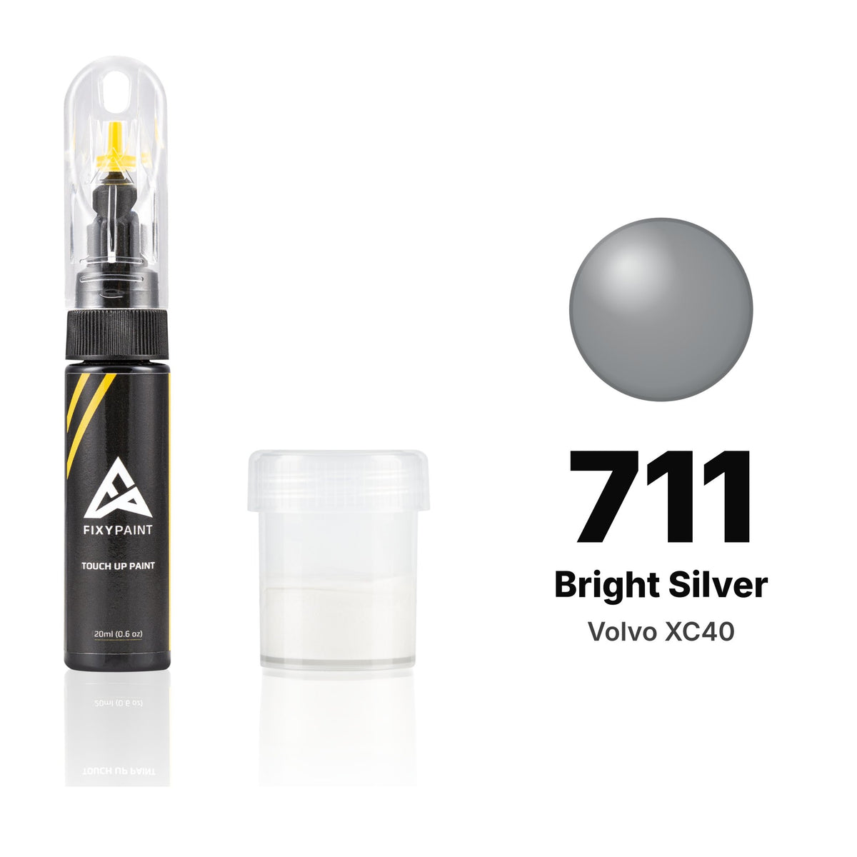 Touch-up paint for Volvo XC40 711 Bright Silver, Standard kit