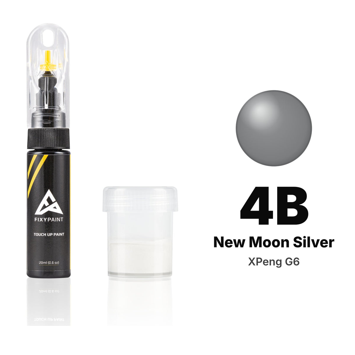 Touch-up paint for XPeng G6 4B New Moon Silver, Standard kit