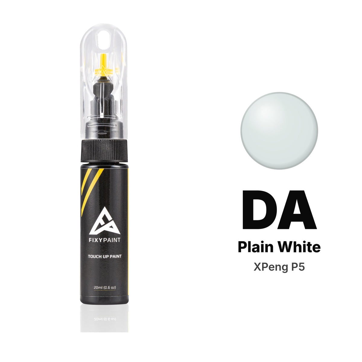 XPeng P5 DA Plain White touch-up paint, Basic kit