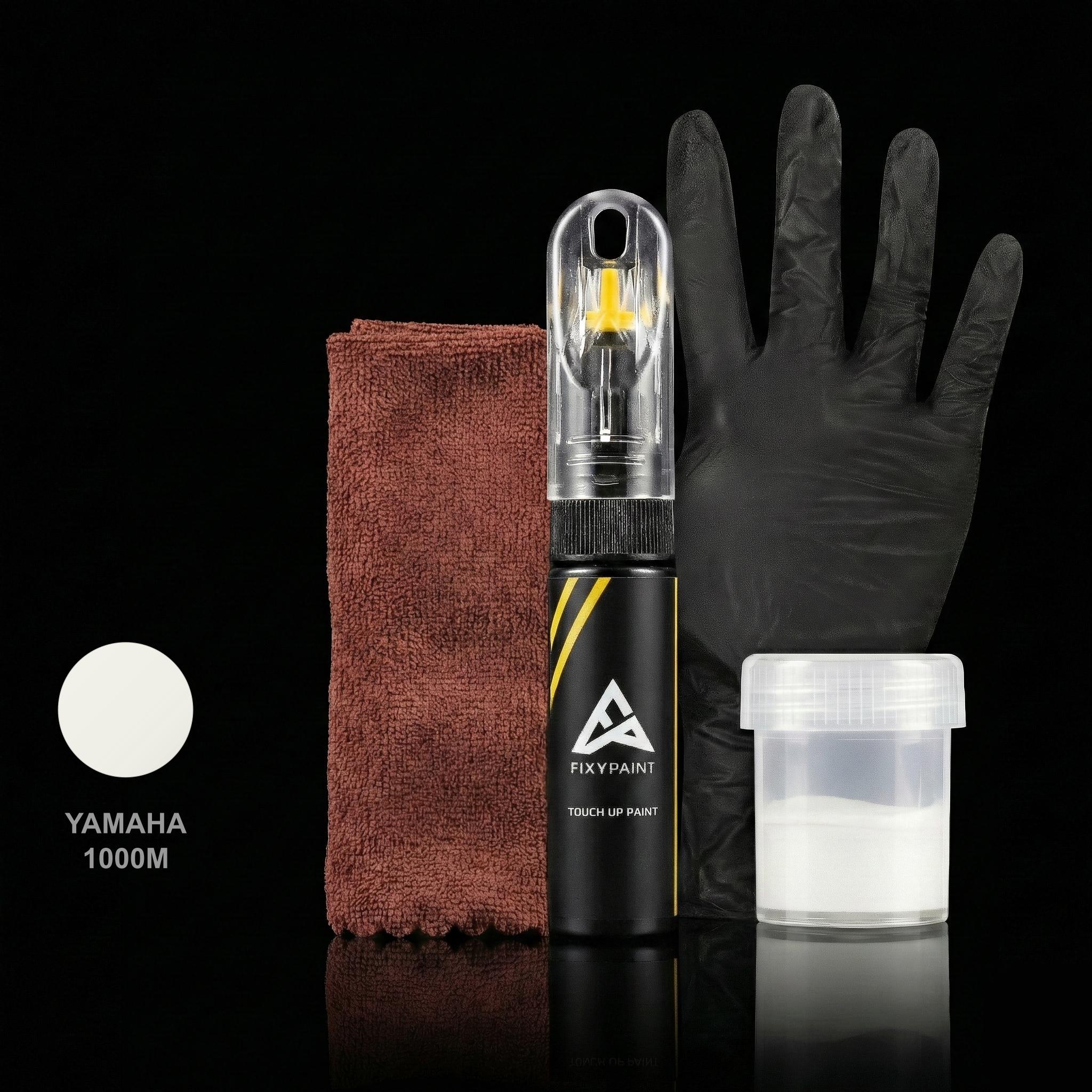 Yamaha Universal touch up paint kit - BIANCO 1000M scratch repair