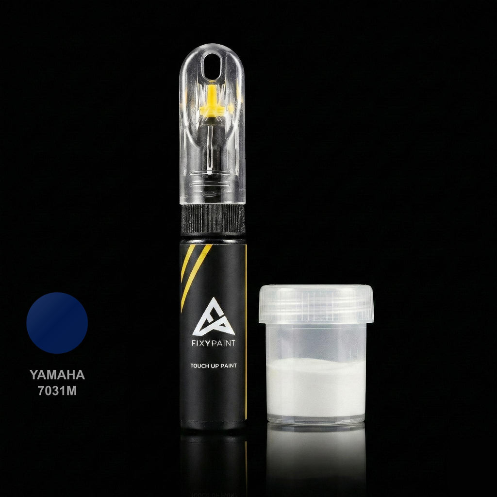 Yamaha Universal touch up paint kit - BLUE 7031M scratch repair