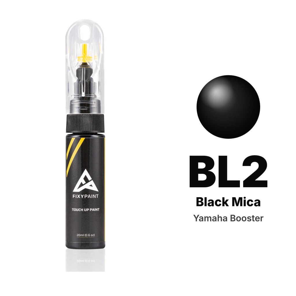Touch-up paint for Yamaha Booster BL2 Black Mica, Basic kit