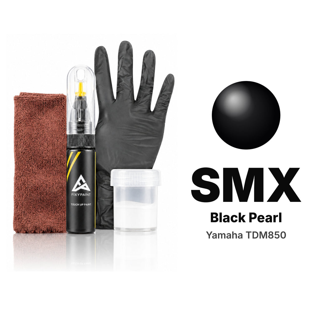 Touch-up paint for Yamaha TDM850 SMX Black Pearl, Complete kit