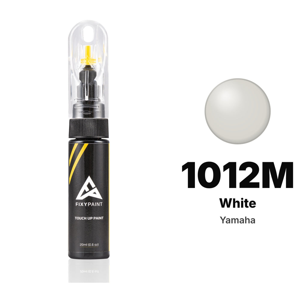 Touch-up paint for Yamaha 1012M White, Basic kit