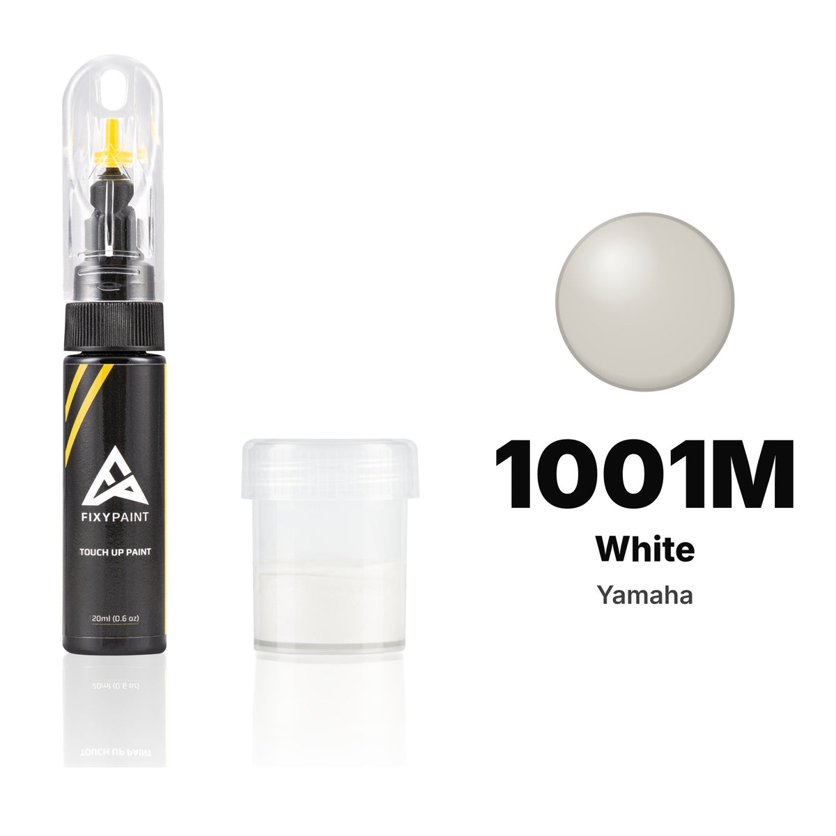 Lackstift für Yamaha – 1001M White (alle Modelle, ab 1990), Set Standard