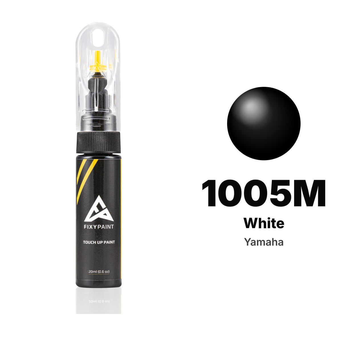 Touch-up paint for Yamaha 1005M White, Basic kit