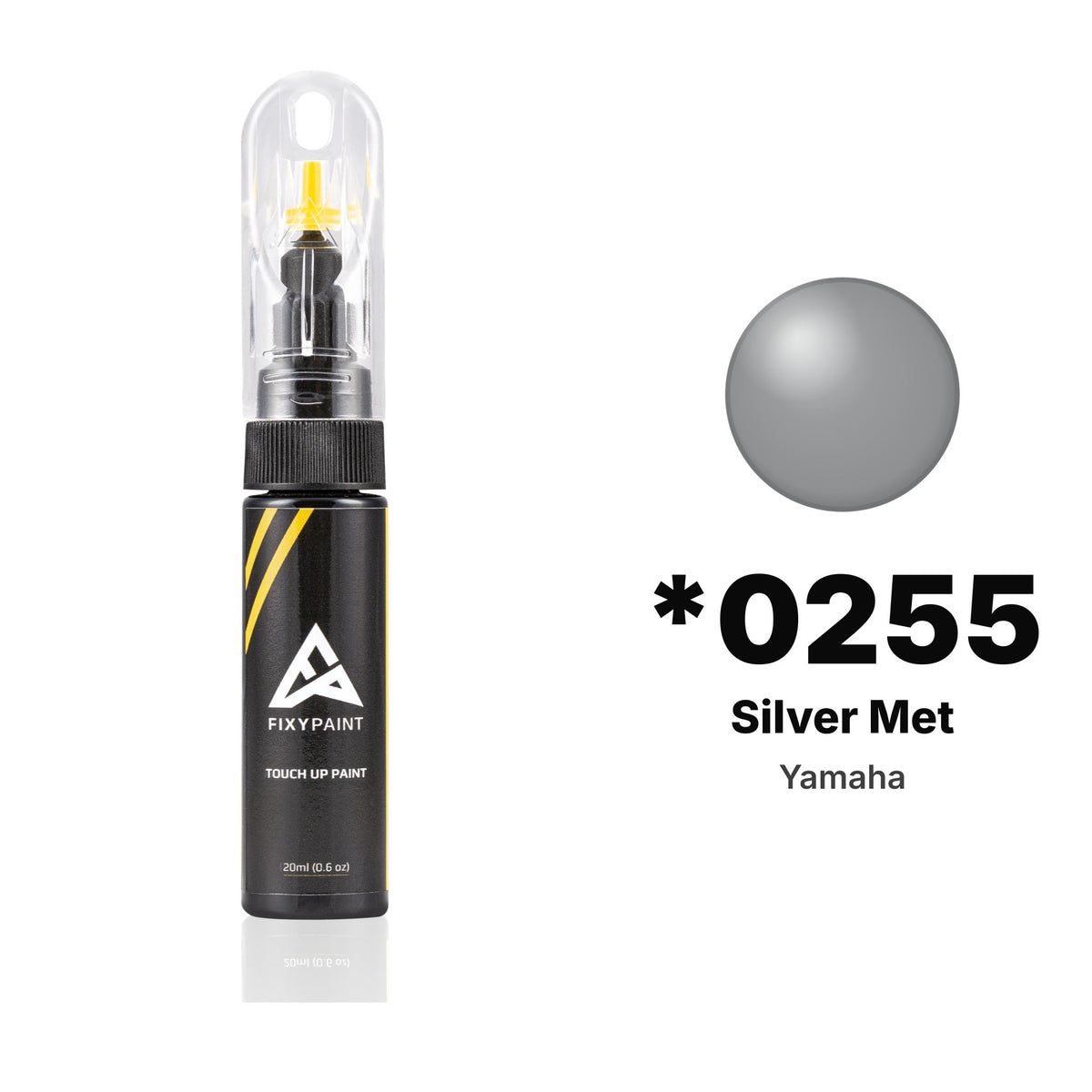 Yamaha *0255 Silver Met touch-up paint, Basic kit