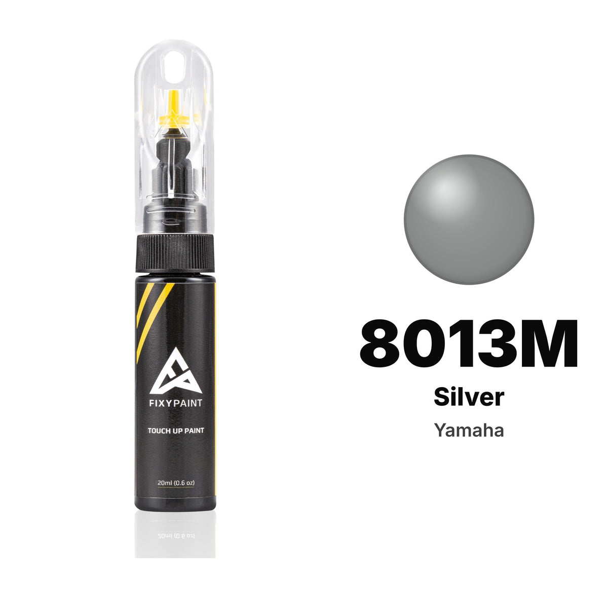 Touch-up paint for Yamaha 8013M Silver, Basic kit