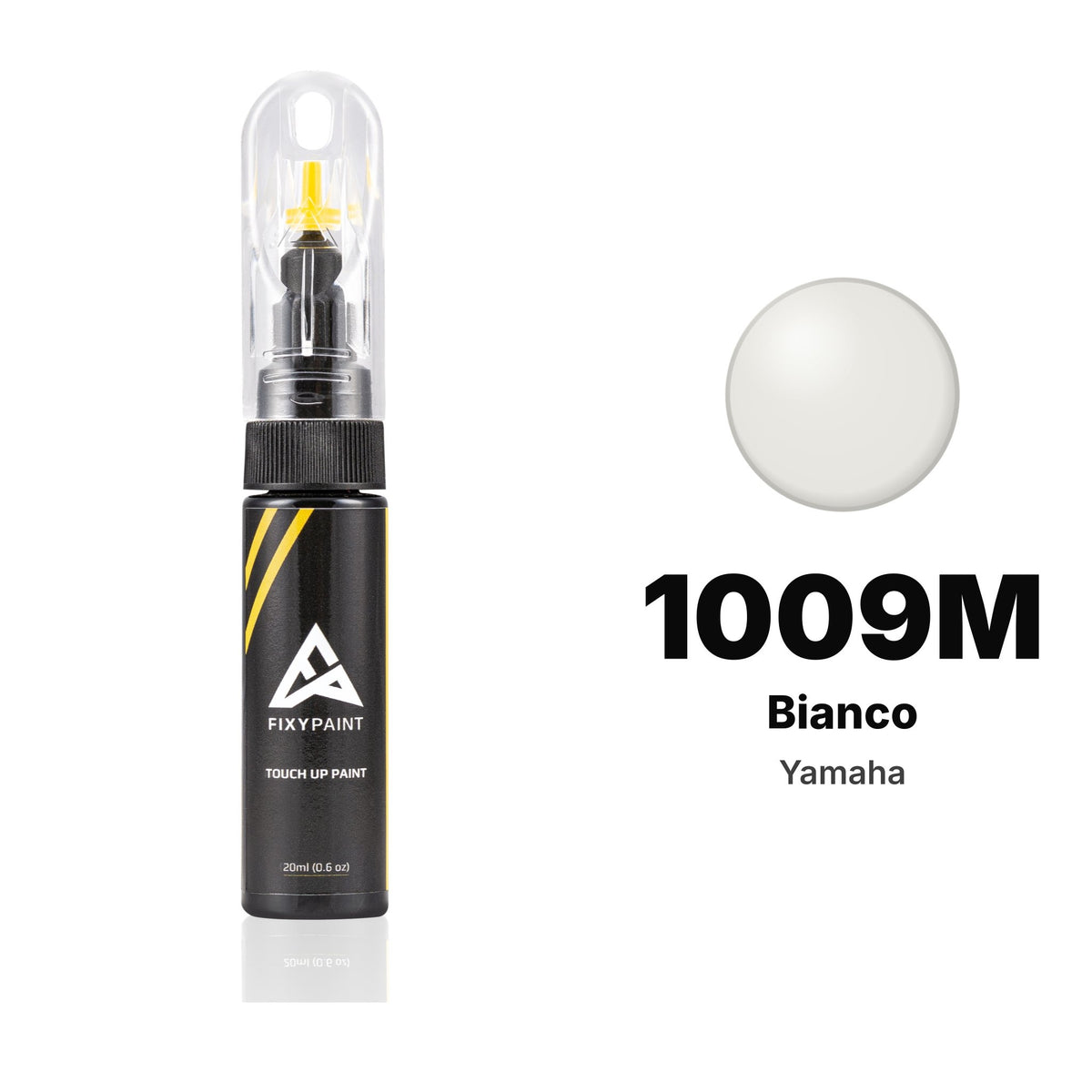 Yamaha 1009M Bianco touch-up paint, Basic kit