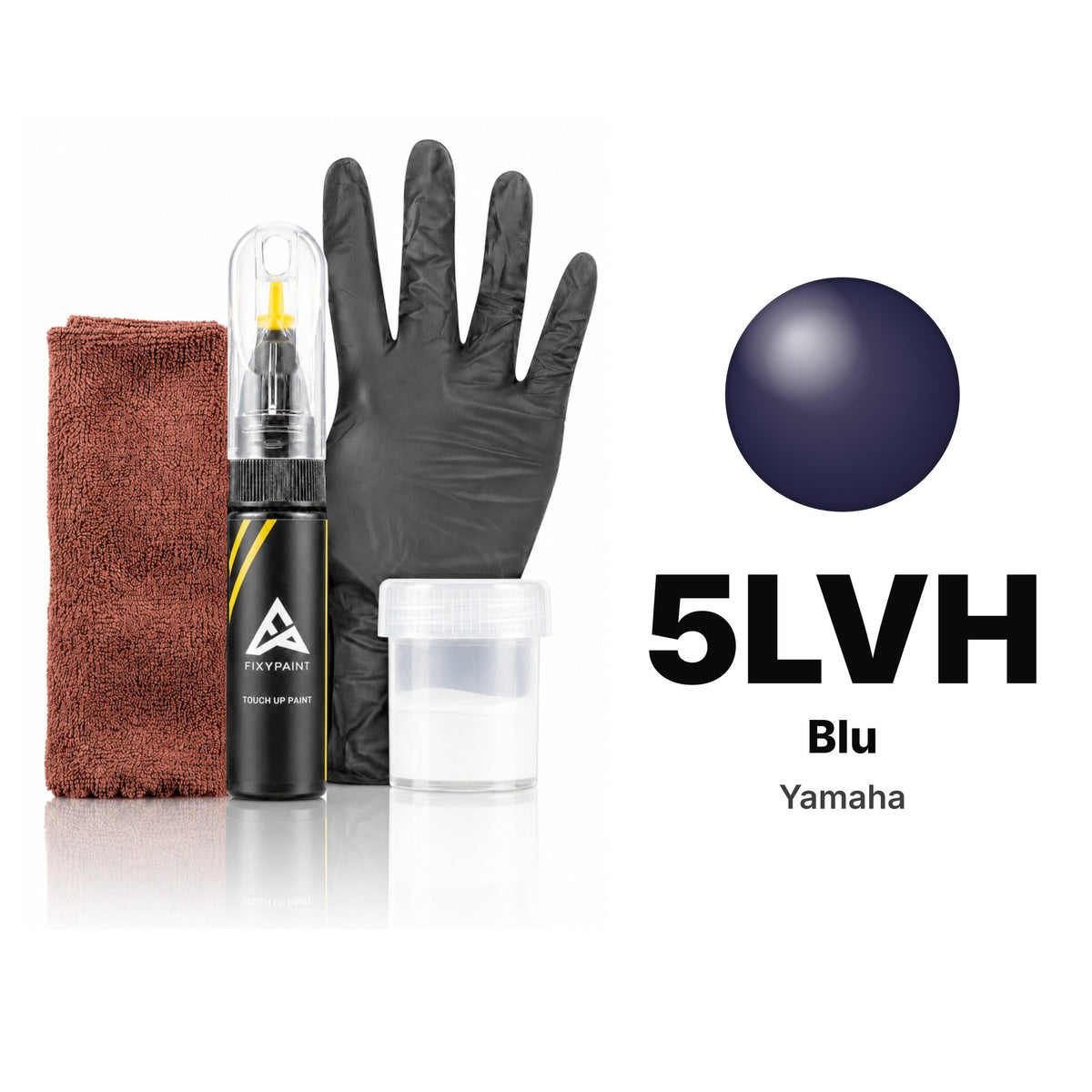 Touch-up paint for Yamaha 5LVH Blu, Complete kit