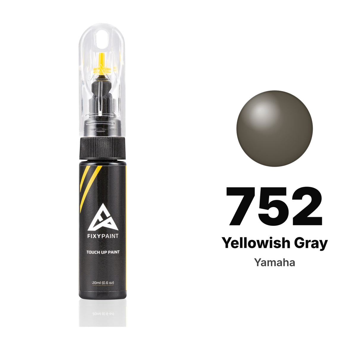 Yamaha 752 Yellowish Gray touch-up paint, Basic kit