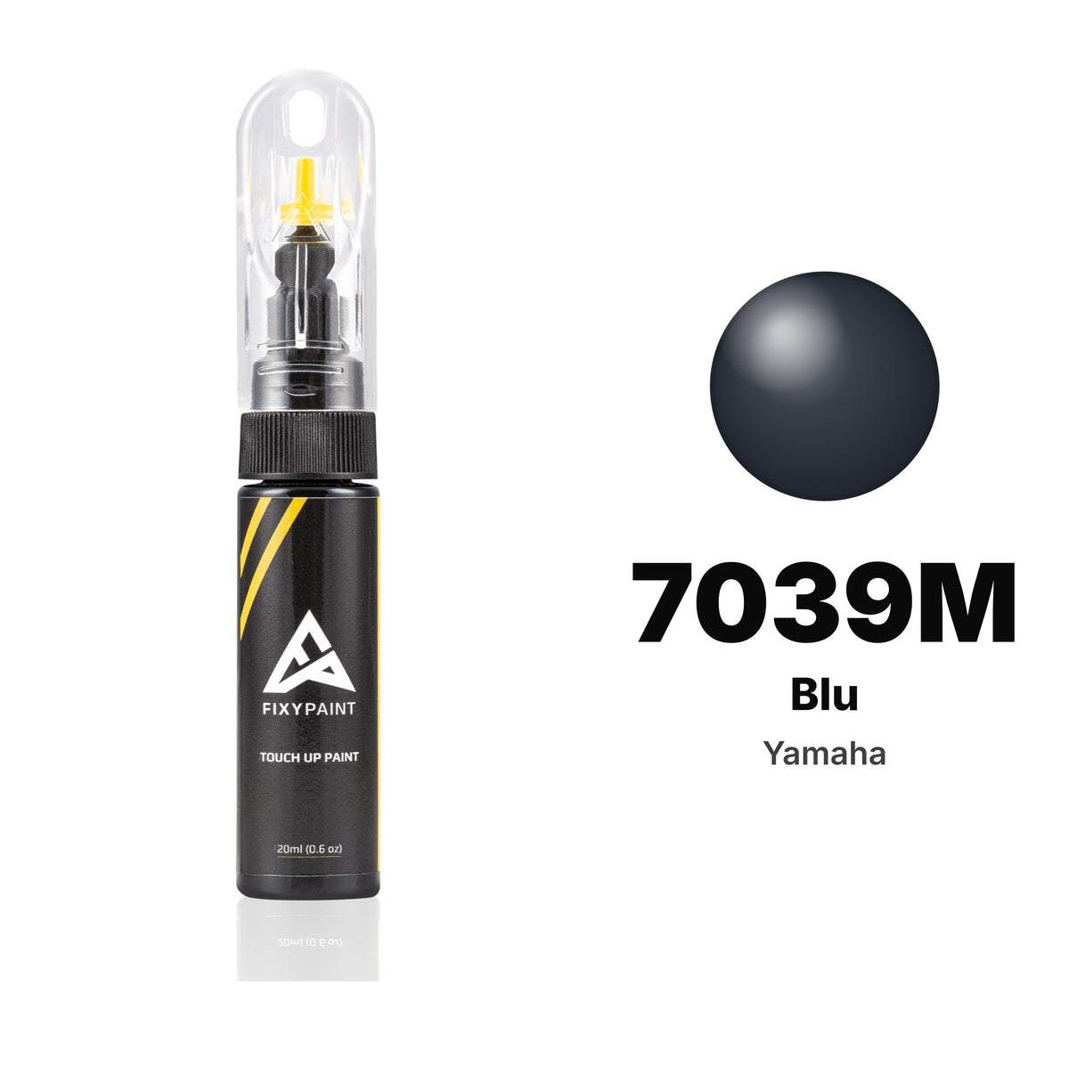 Yamaha 7039M Blu touch-up paint, Basic kit