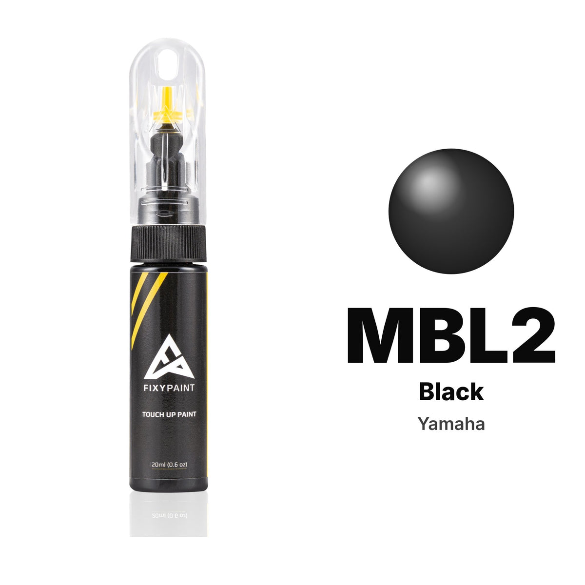 Touch-up paint for Yamaha MBL2 Black, Basic kit