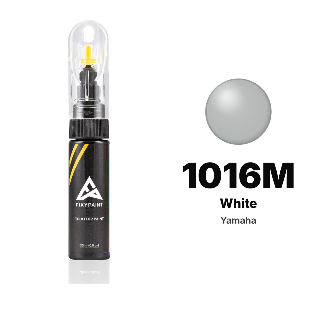 Touch-up paint for Yamaha 1016M White, Basic kit