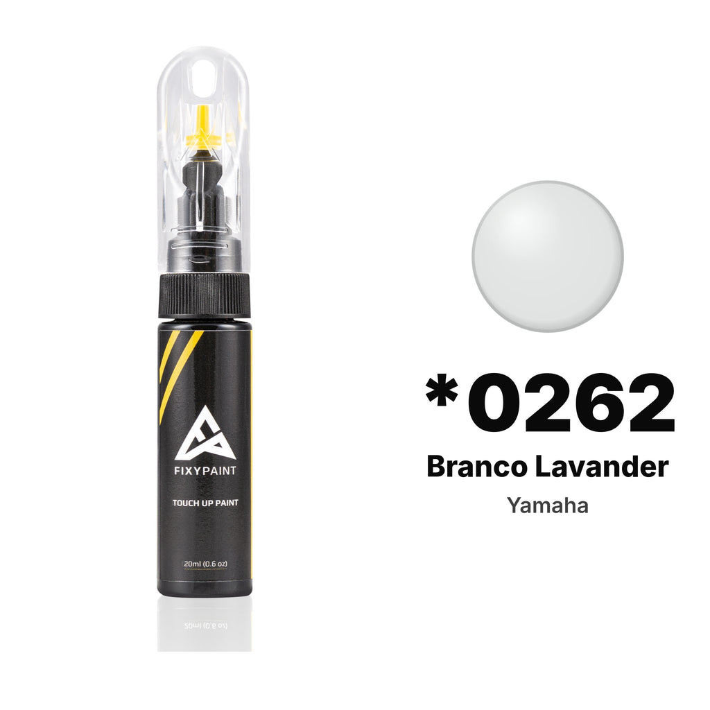 Touch-up paint for Yamaha *0262 Branco Lavander, Basic kit