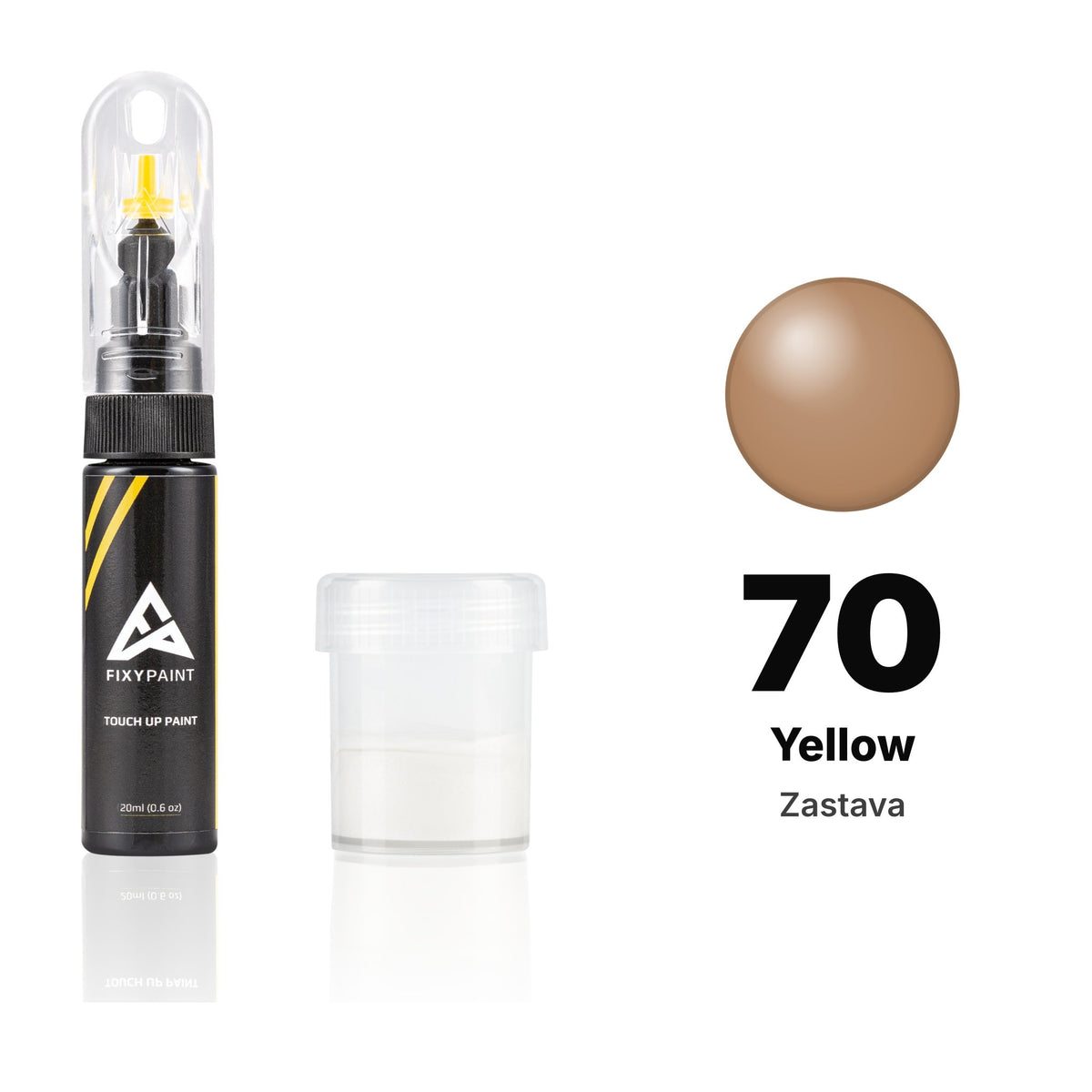 Touch-up paint for Zastava 70 Yellow, Standard kit