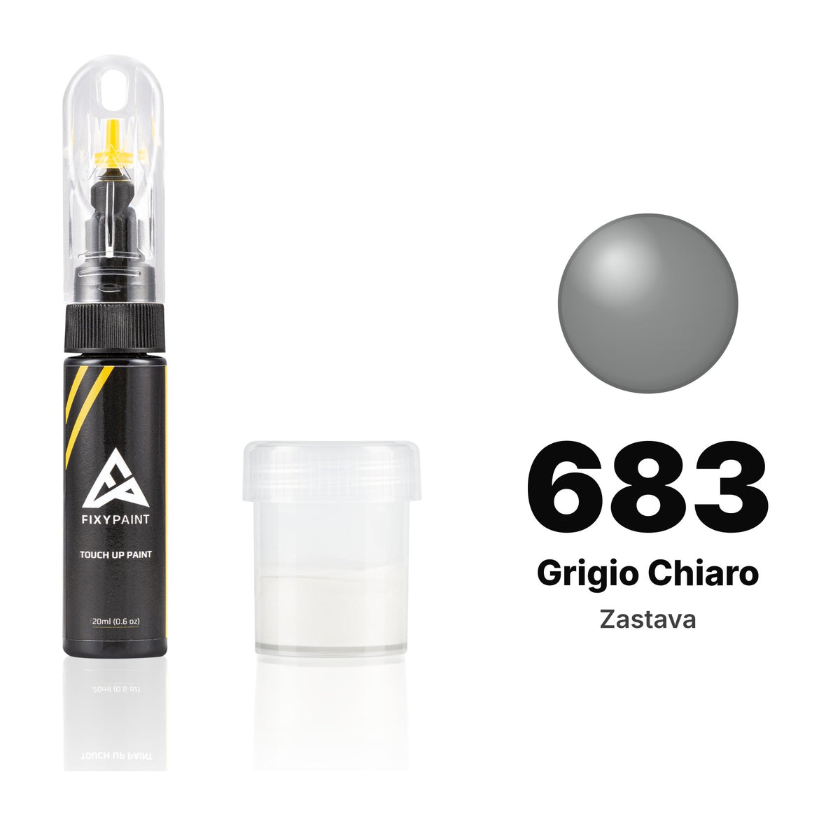 Touch-up paint for Zastava 683 Grigio Chiaro, Standard kit