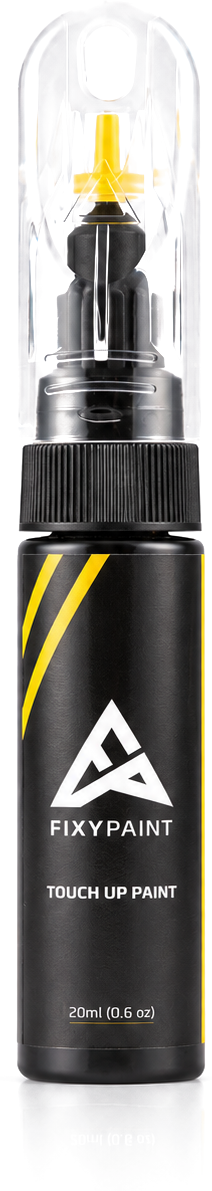 FixyPaint touch-up paint pen with needle and brush applicators, mixed to the car's factory colour code