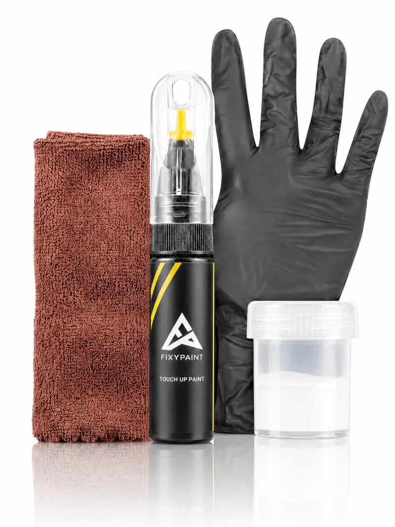 FixyPaint touch-up paint kit Complete: Pen, polish, cloth and glove